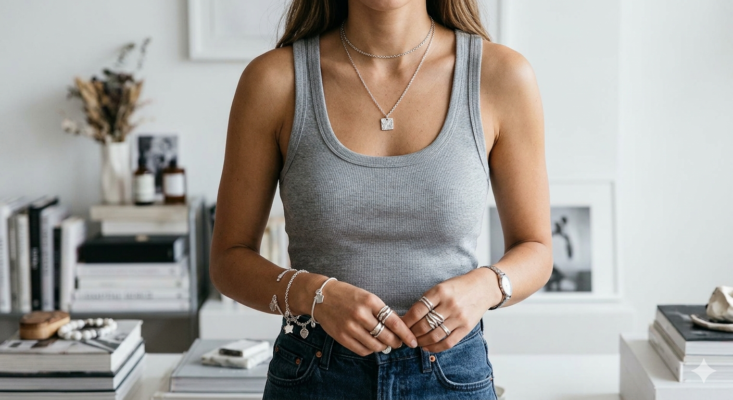 Cách Phối Đồ Với Trang Sức Bạc Tại Nhà Giúp Bạn Sang Trọng Như Stylist