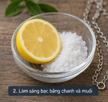 Cách Làm Sáng Bạc Bị Đen