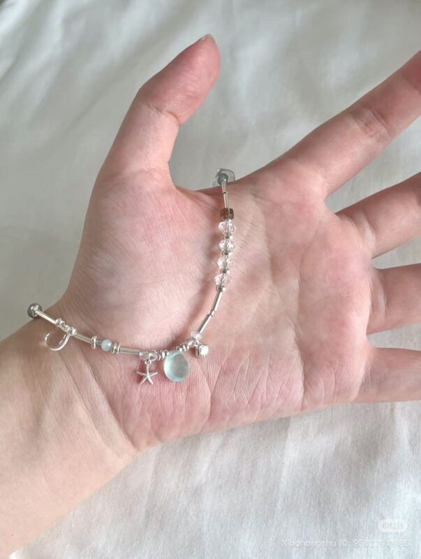 Vòng tay bạc handmade thiết kế tối giản tinh tế, lắc tay bạc nữ thủ công cao cấp làm quà tặng ý nghĩa.