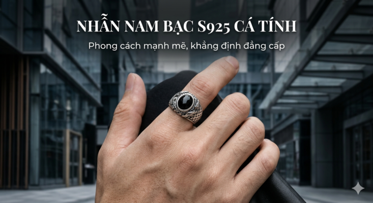 Cách chọn nhẫn S925 cho nam
