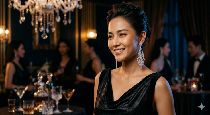 Bông tại bạc nữ
